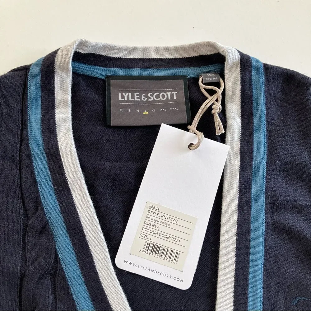 Lyle & Scott Golf Cardigan